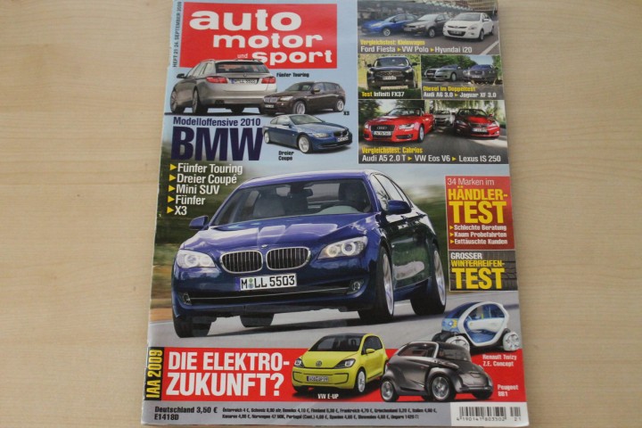 Deckblatt Auto Motor und Sport (21/2009)